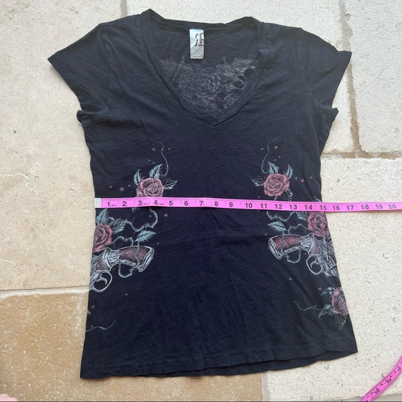 Rock & Rose crystal graphic tee - Picture 9 of 9